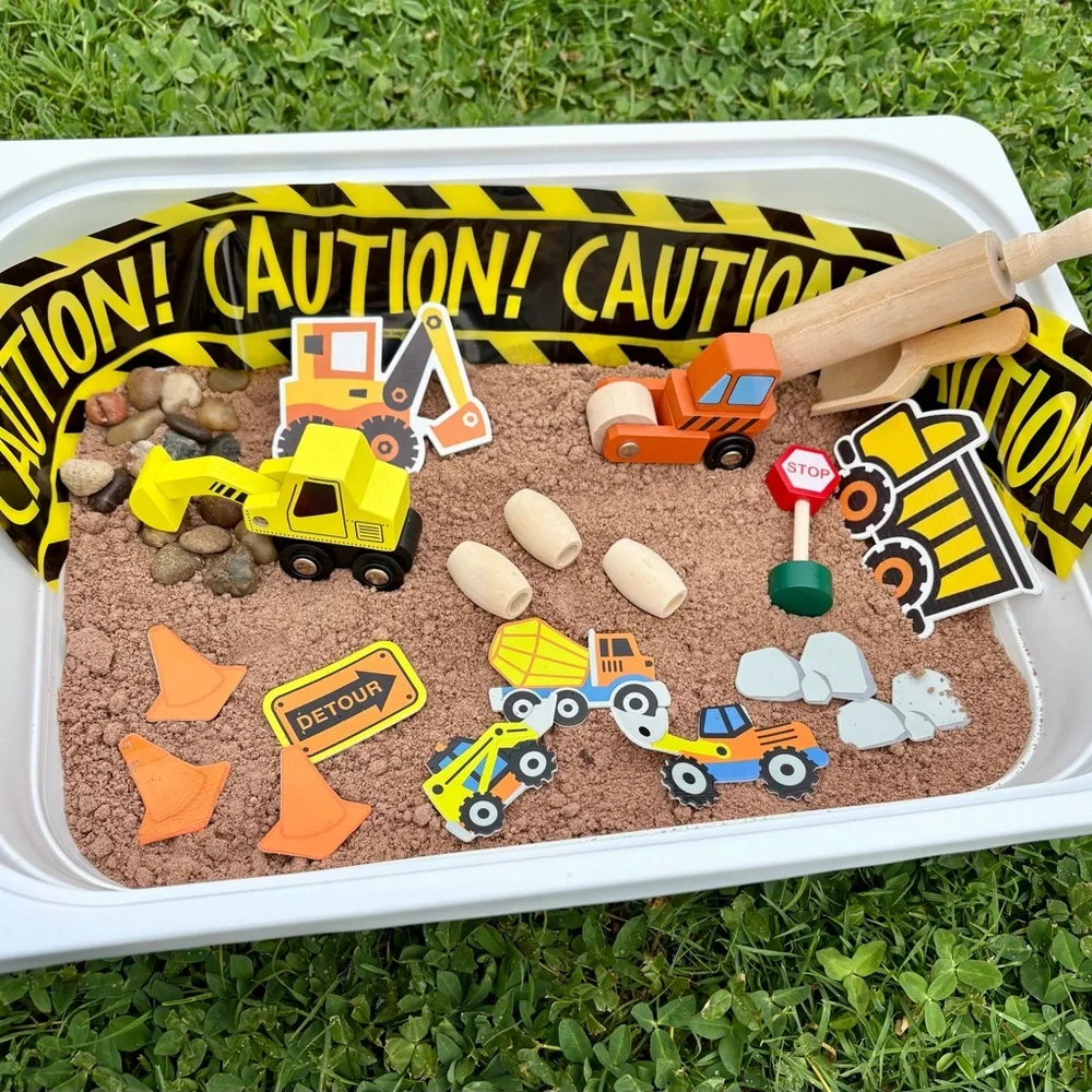 Construction Site Playset for Kids